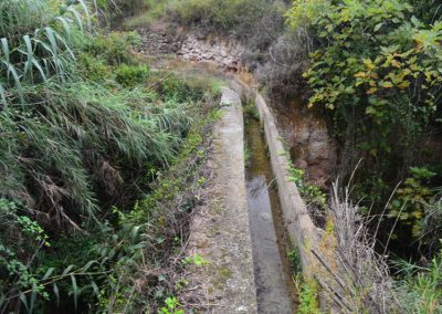 Acueducto del Barranco de Santa Lucía o Arcada de la acequia de Aldara